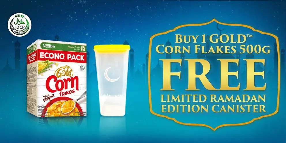 Buy Gold Corn Flakes 500g FREE Ramadan Canister