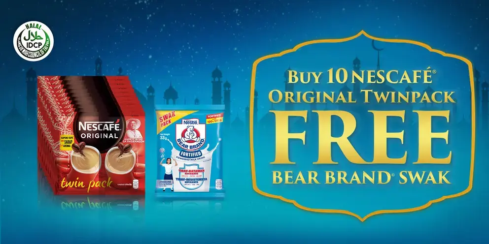 Buy 10 Nescafé Original FREE BB SWAK