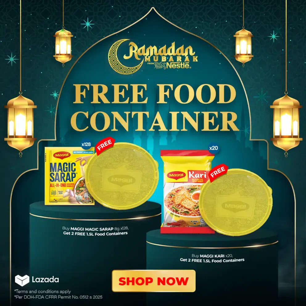 Get FREE Food Container when you buy MAGGI® Products