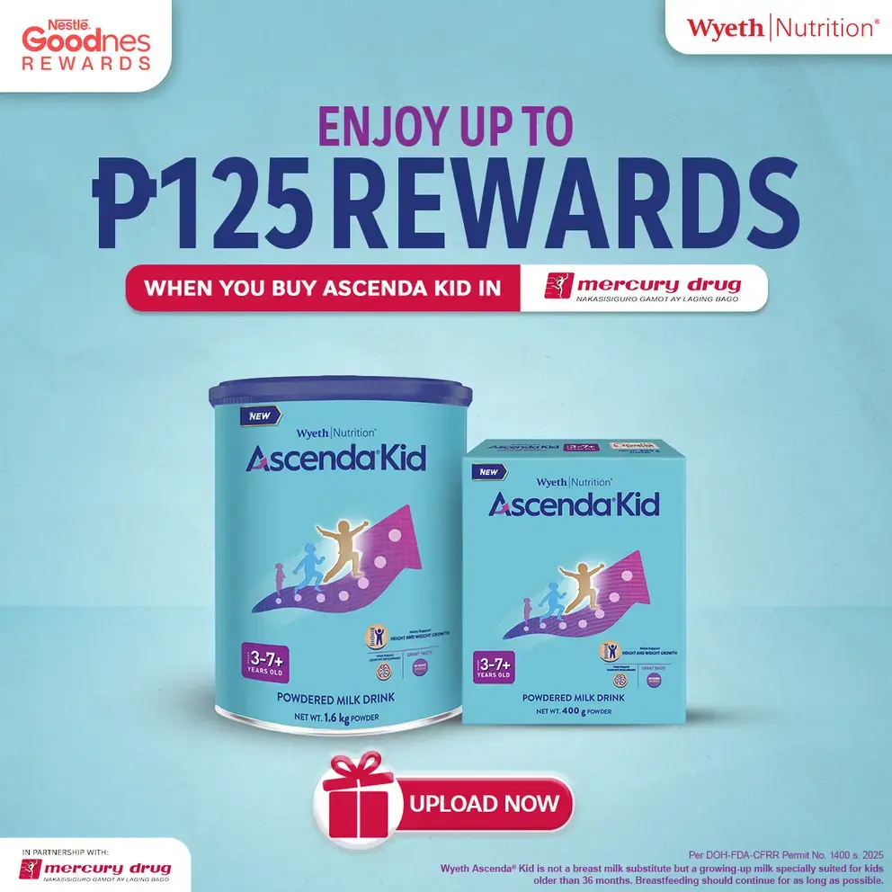 BUY ASCENDA 1.6KG, ENJOY UP TO P125 REWARDS