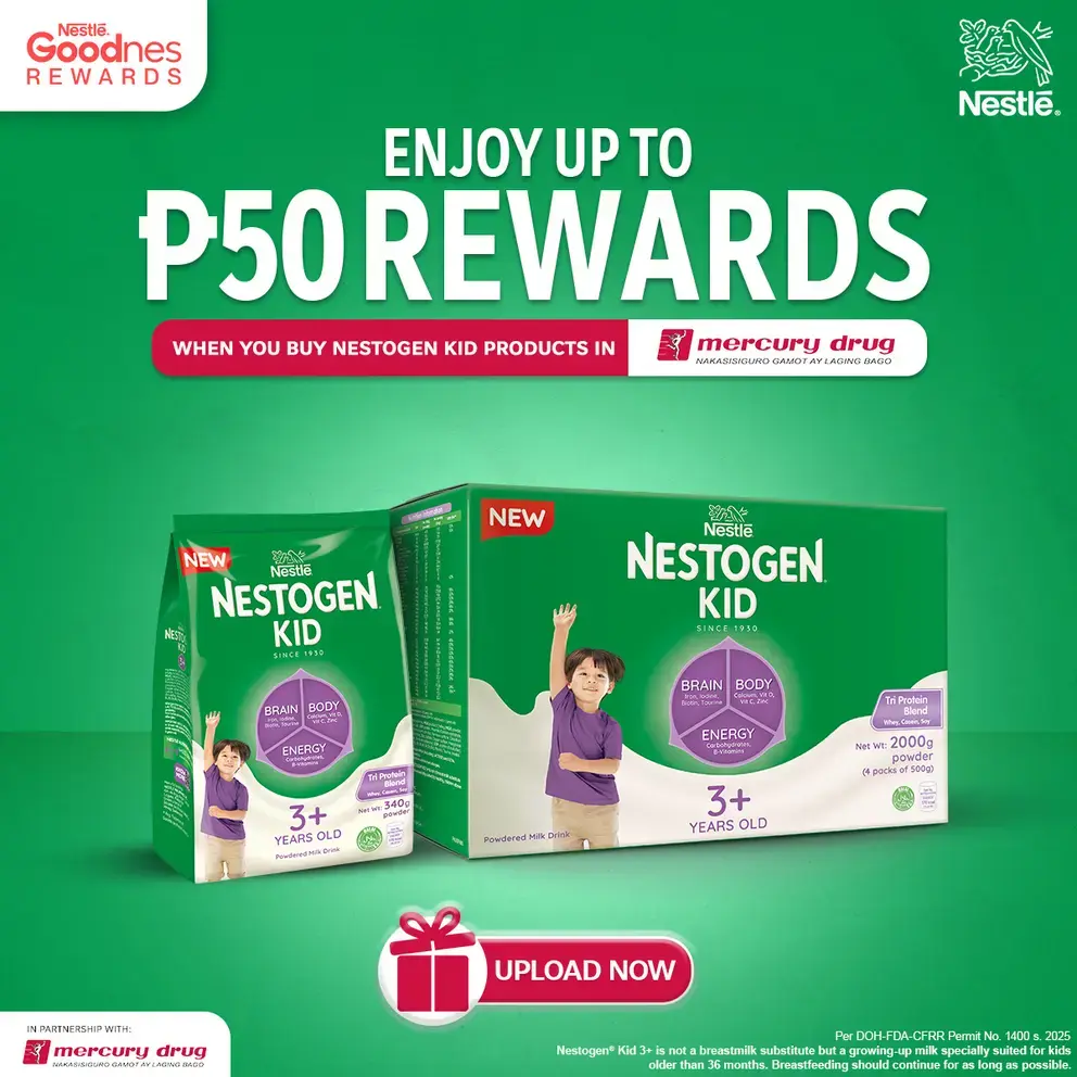 BUY NESTOGEN, ENJOY UP TO P50 REWARDS