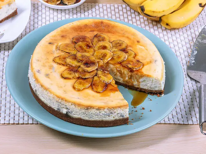 Creamy Caramelized Banana Cheesecake