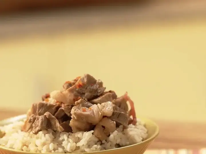 Adobo Rice with Pork
