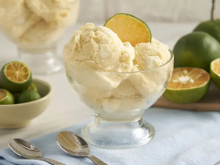Calamansi and Dalandan Cheesecake Ice Cream