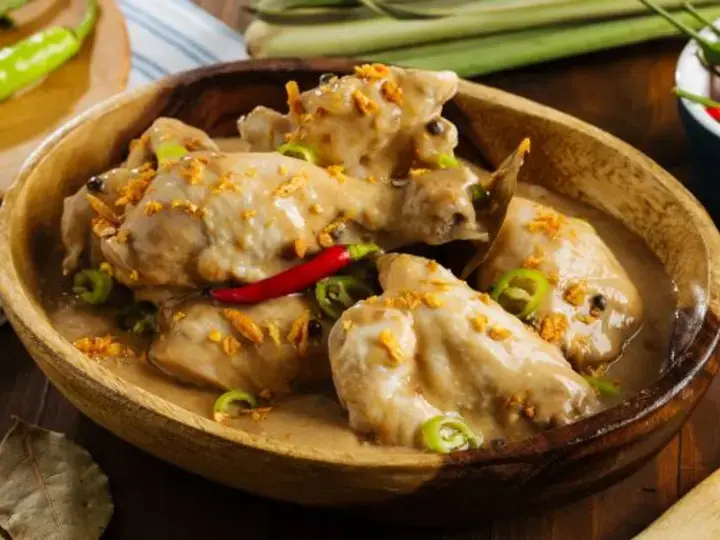 Creamy Chicken Adobo Sa Puti