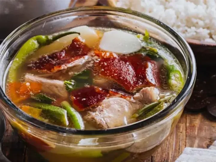 Sinigang na Lechon with Gabi Main