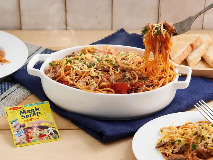 Magical Sardines Spaghetti