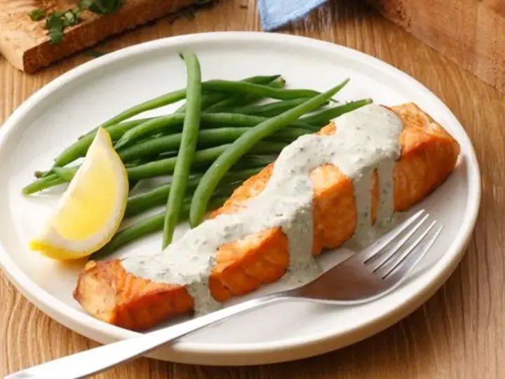 Perfect Pesto Salmon