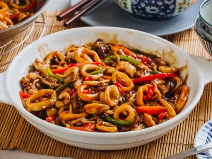 Stir Fried Squid Main