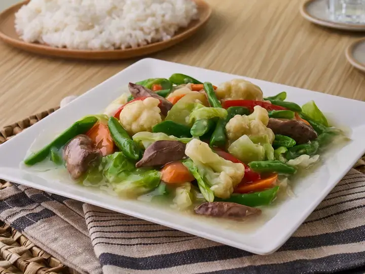 Chopsuey with Liver