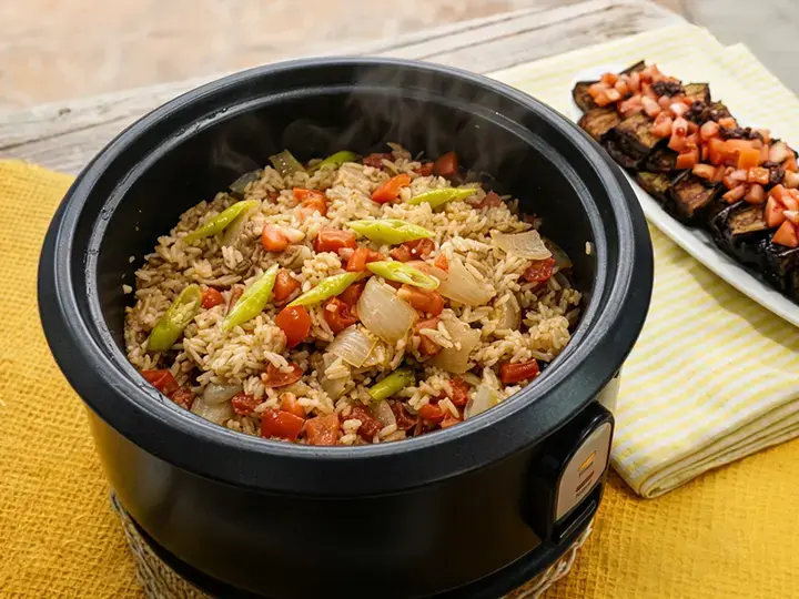 Binagoongan-style One Pot Rice