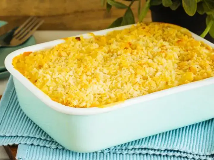 Mmmacaroni and Four-Cheese Bake