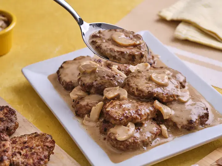 Burger Steak with Gravy