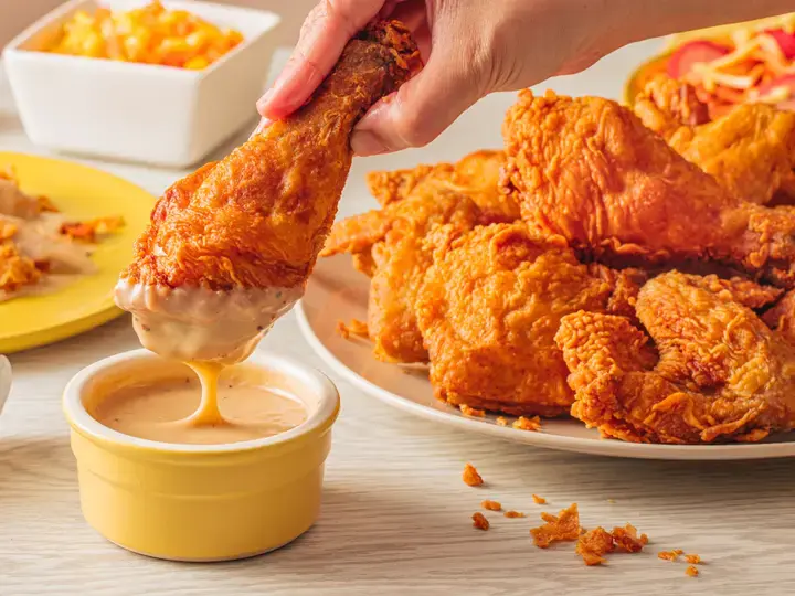 Magical Fried Chicken with Gravy