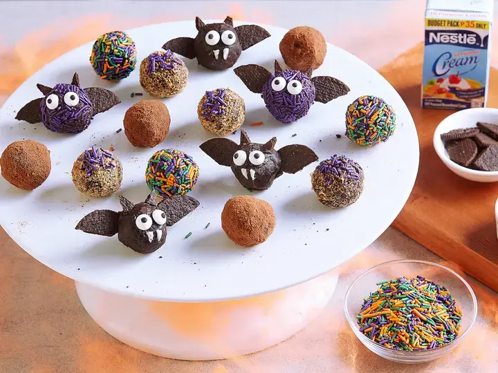 Halloween Chocolate Truffles