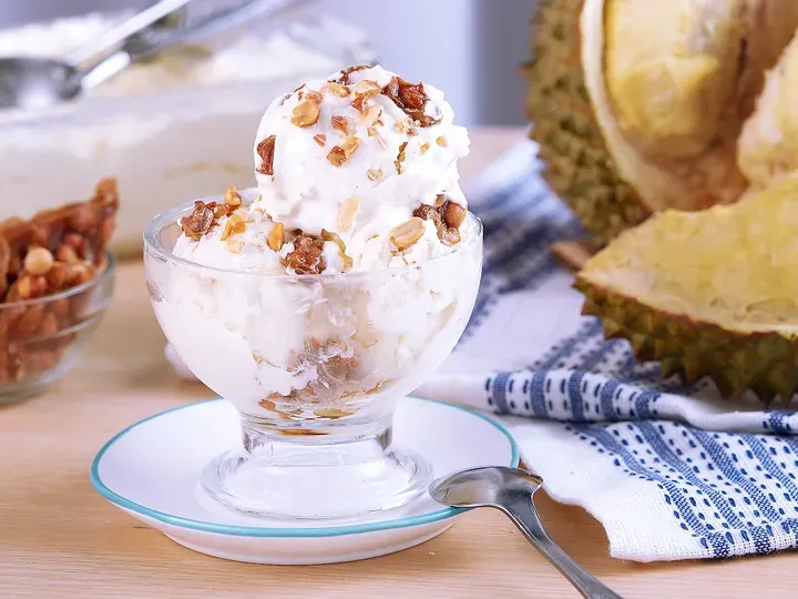 Creamy Durian Ice Cream