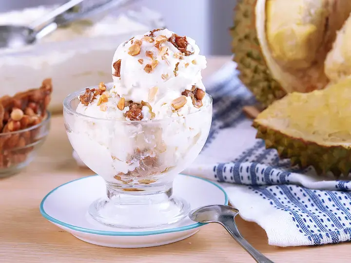 Creamy Durian Ice Cream