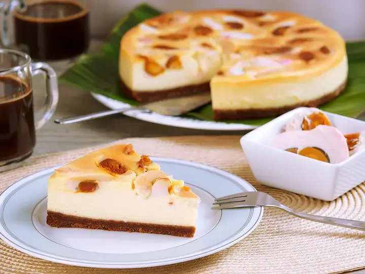 Creamy Bibingka Cheesecake