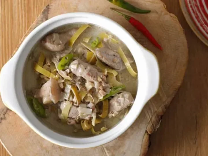 Ginataang Puso ng Saging Main