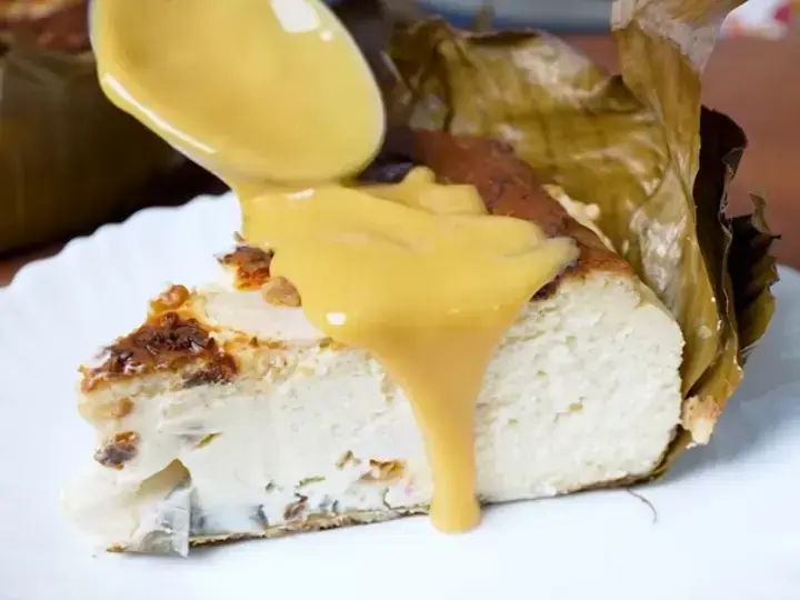 Bibingka-Style Basque Cheesecake