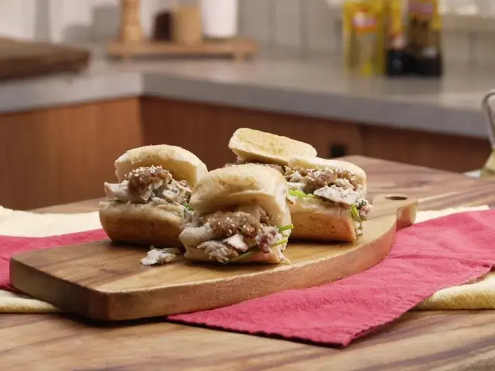 Leftover Chicken Tinola Sliders
