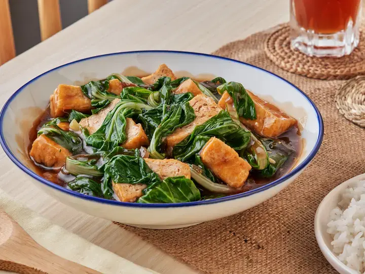 Ginisang Pechay at Tofu