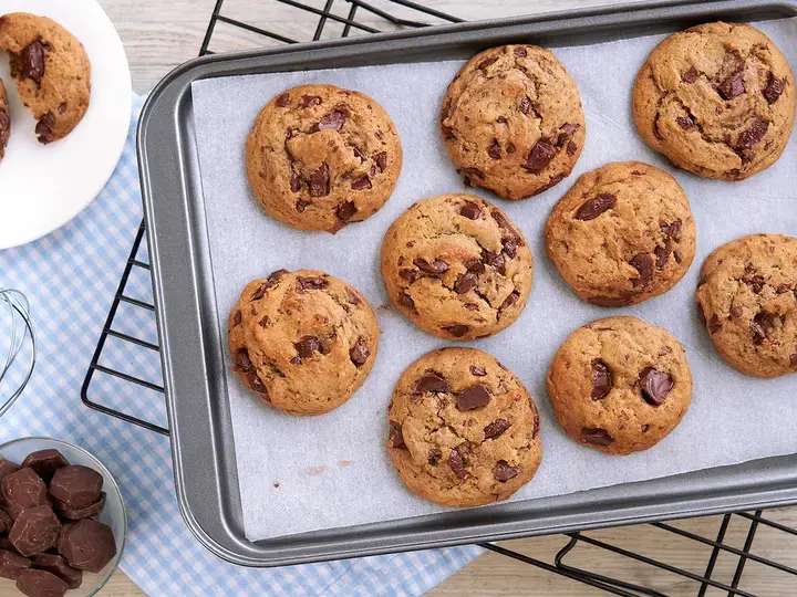 Creamy Rich Chocolate Chip Cookies