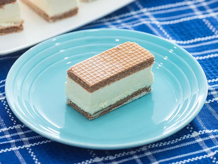 Chocolate Wafer Ice Cream Sandwich