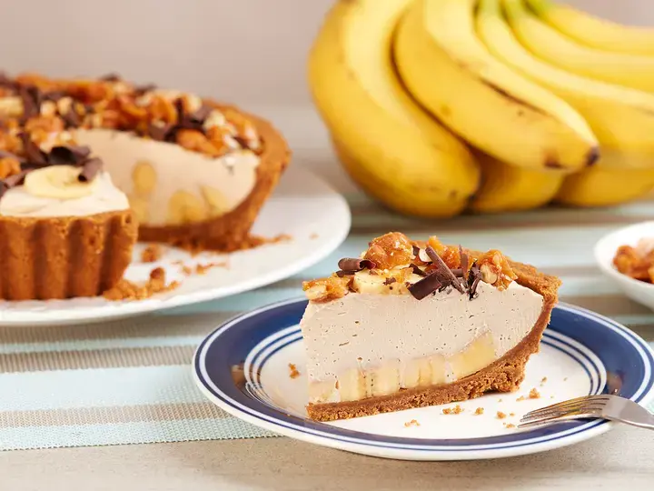 Creamy Banoffee Pie made with NESCAFÉ Brown
