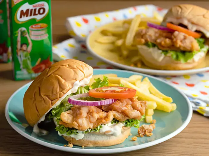 Fried Chicken Burger