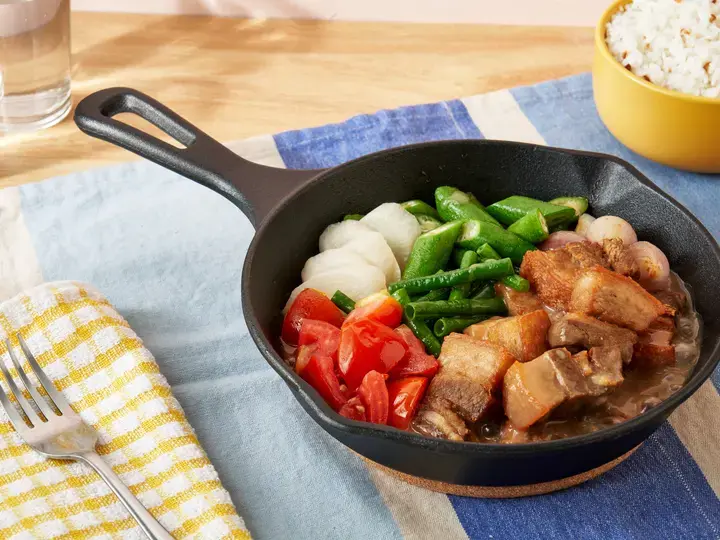 Magical Sizzling Pork Sinigang