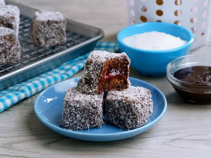 Belgian Chocolate Lamington