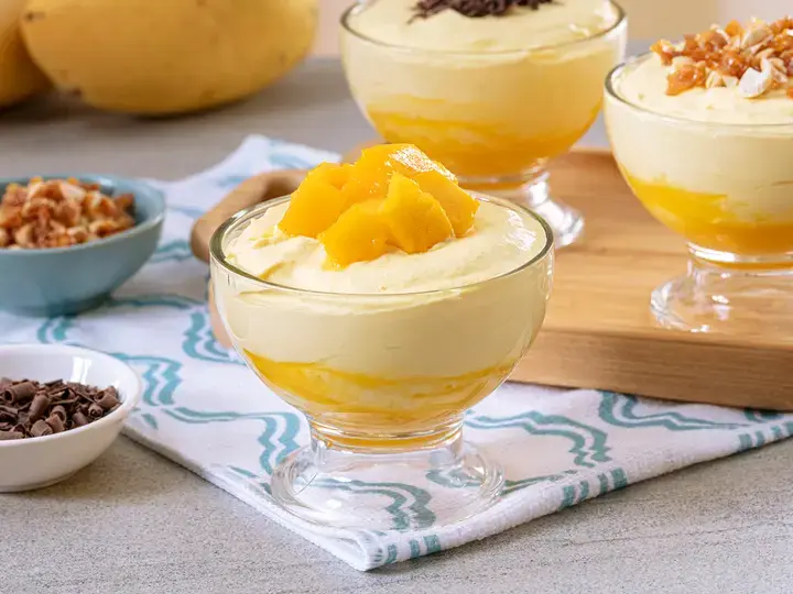 Creamy Mango Mousse