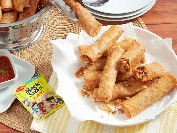 ALL-IN-ONEderful Lumpiang Sardinas with Sweet Spicy Sauce