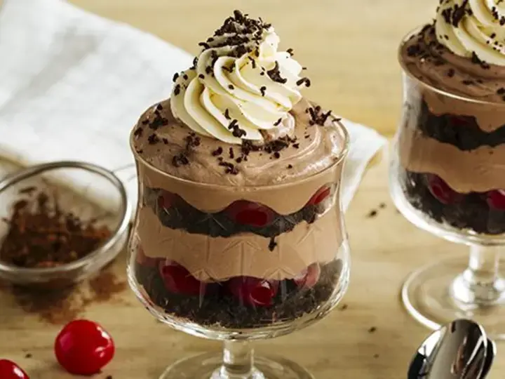 Triple Delish Black Forest Trifle