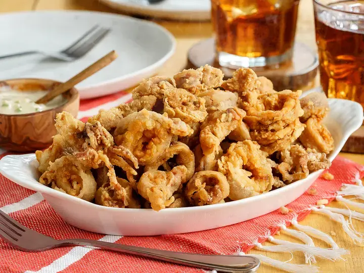 Magical Crispy Squid