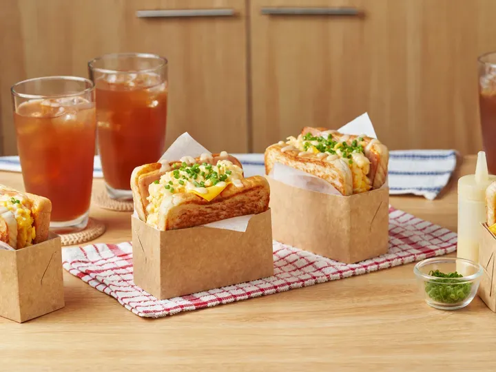 Korean-Style Egg Drop Sandwich