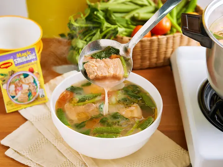 Pork Sinigang with Gabi