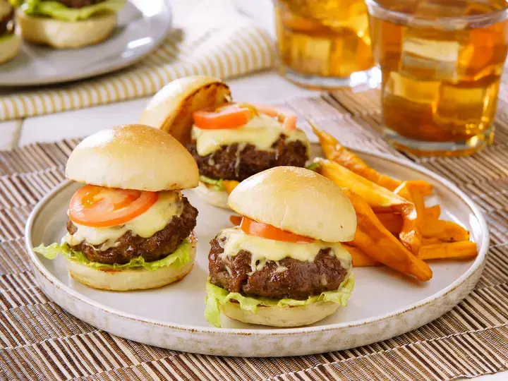 Grilled Mini Burgers