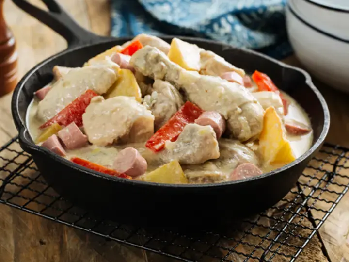 Chicken Pastel in creamy sauce