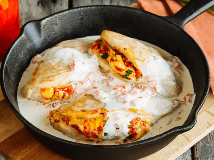 Extra Pleasing Cheese Pimiento Chicken