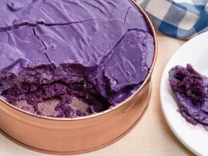 Ube Tin Cake