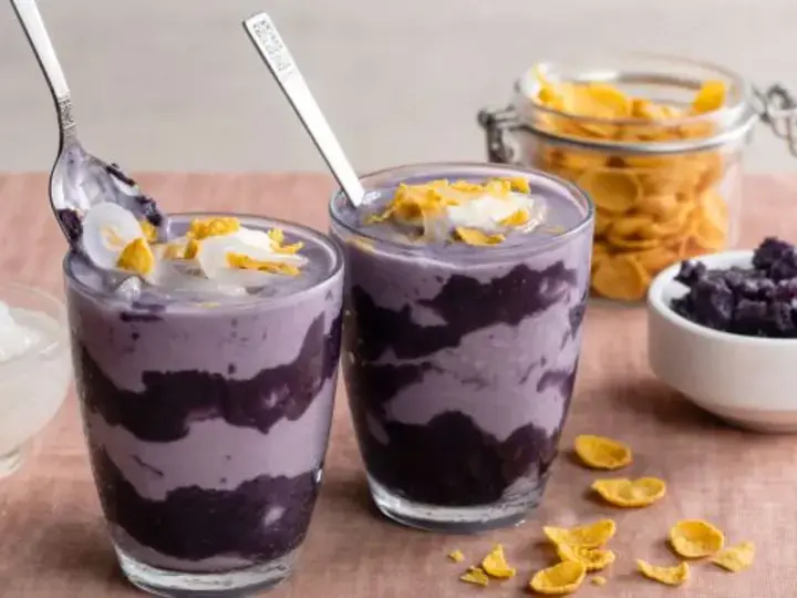 Ube and Cream Coolers