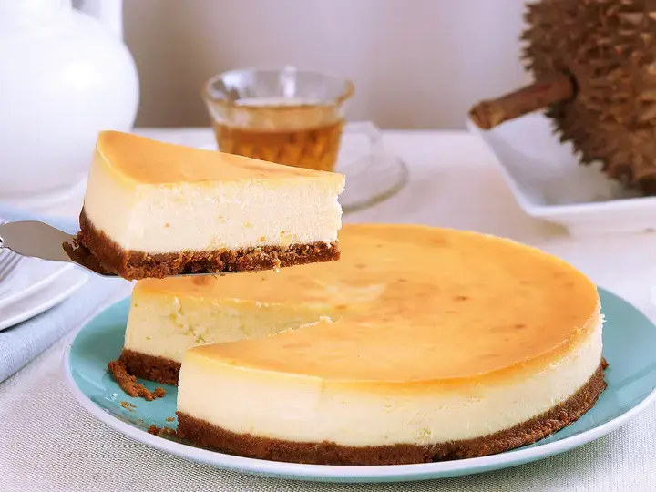 Creamy Durian Cheesecake