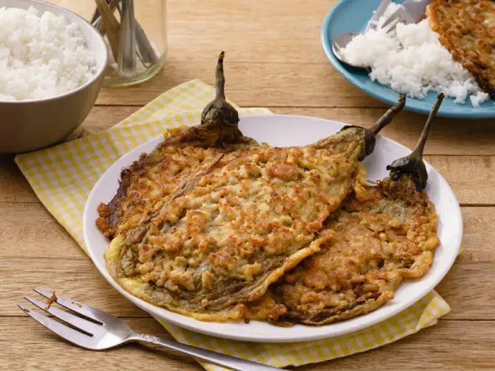 Tortang Talong at Giniling