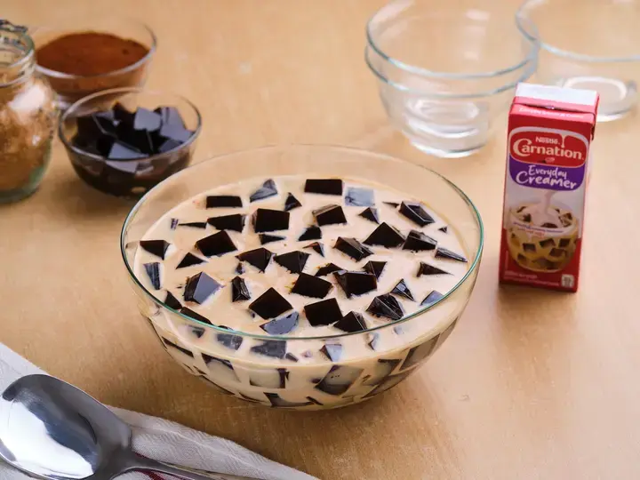 Coffee Jelly Salad
