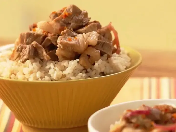 Adobo Rice with Pork
