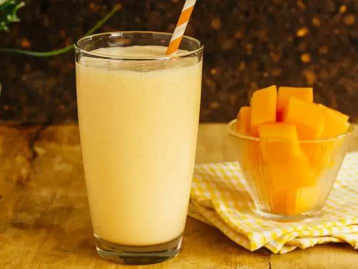 Creamy Buko Loco Melon Milkshake