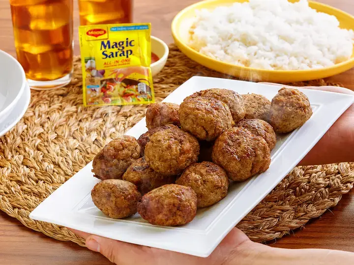 Tortang Talong Meatballs