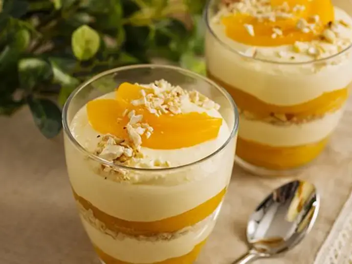 Bavarian Peaches and Cream